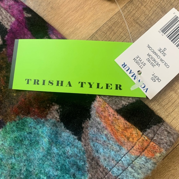 Trisha Tyler Cowl-neck Tunic NWT S - Picture 4 of 10